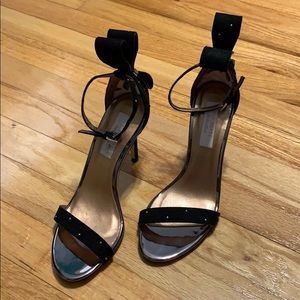 Brand new black suede Ted Baker heels